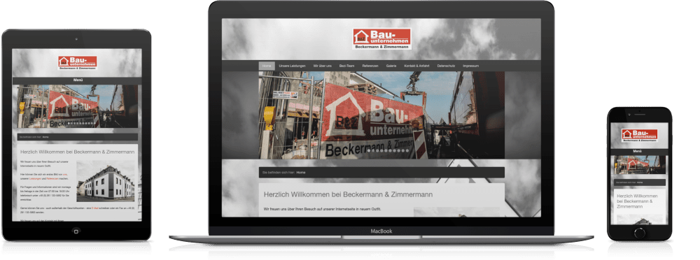 #webdesignkoblenz - BEZI Beckermann und Zimmermann GmbH Koblenz www.bezi-bau.de