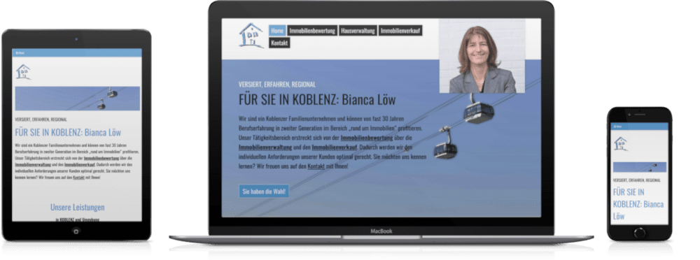 #webdesignkoblenz - Bianca Löw Immobilienbewertung Hausverwaltung Immobilienverkauf www.loew-koblenz.de